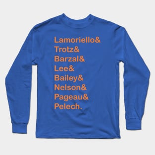 New York Islanders 2020 Roster Long Sleeve T-Shirt